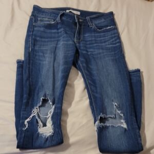 Daytrip LYNX Skinny Jeans with Distressed Details